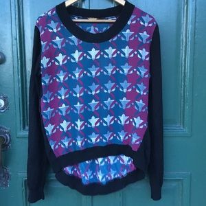 Rebecca Minkoff Silk/cashmere hi/lo sweater